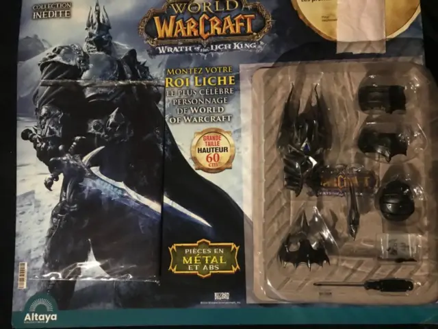 Tête Du Roi world Warcraft Wrath Of The Lich King figurine géante