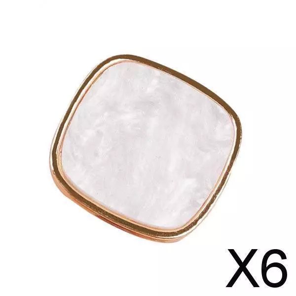 6X Nail Art Palette Fingerring Nagellack Creme Gel Mixing Plate Tray