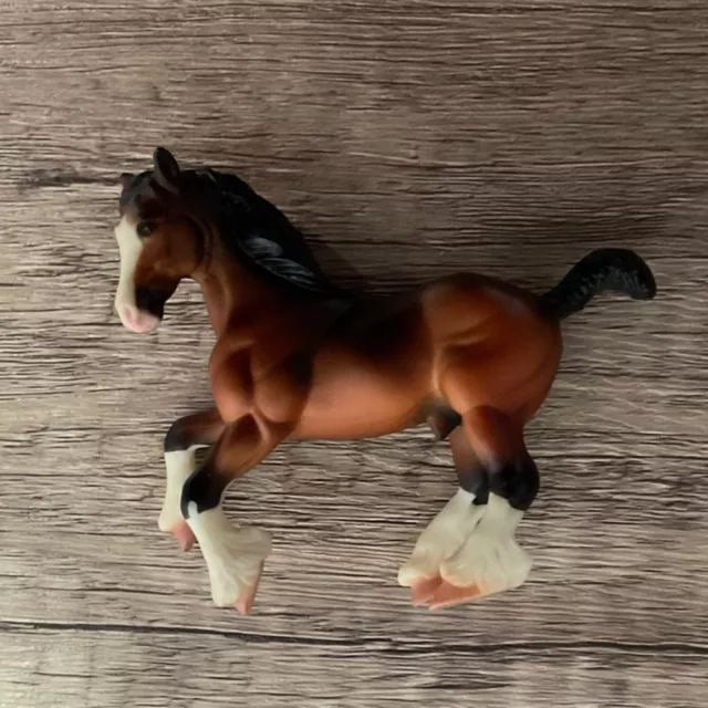 BREYER SM Stablemate 2009 Bay Clydesdale Draft Horse from TJ MAXX Set ~ RARE