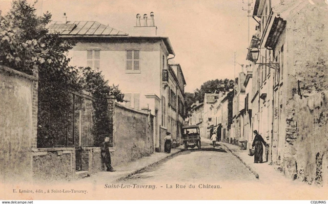 95 - ST LEU TAVERNY - S08028 - La Rue du Ch�teau - L14