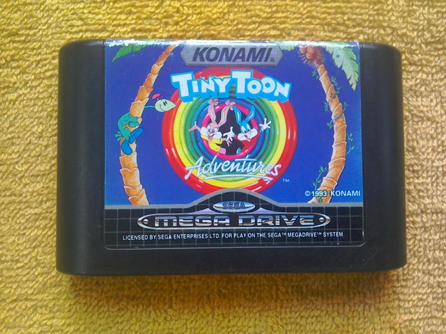 Jeu Tiny Toon Adventures Sega Megadrive - Complet, Boîte + Notice, CIB EUR (bon état)