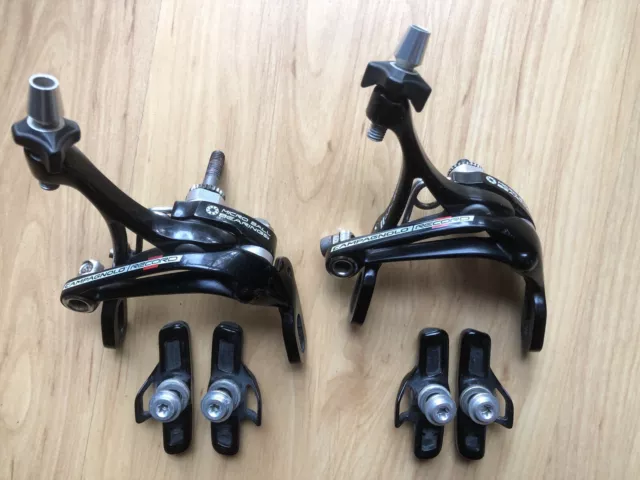 Campagnolo Record dual pivot skeleton brakeset  - black front & rear brakes
