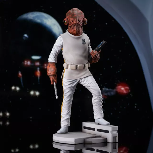 Gentle Giant Milestones Star Wars Return Of The Jedi Admiral Ackbar 1/6 Statue