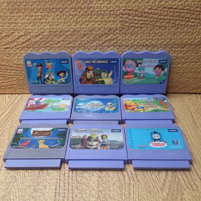 VTECH V.SMILE GAMES for Kids Fun Educational x9 Games Bundle (M) £16.12 ...