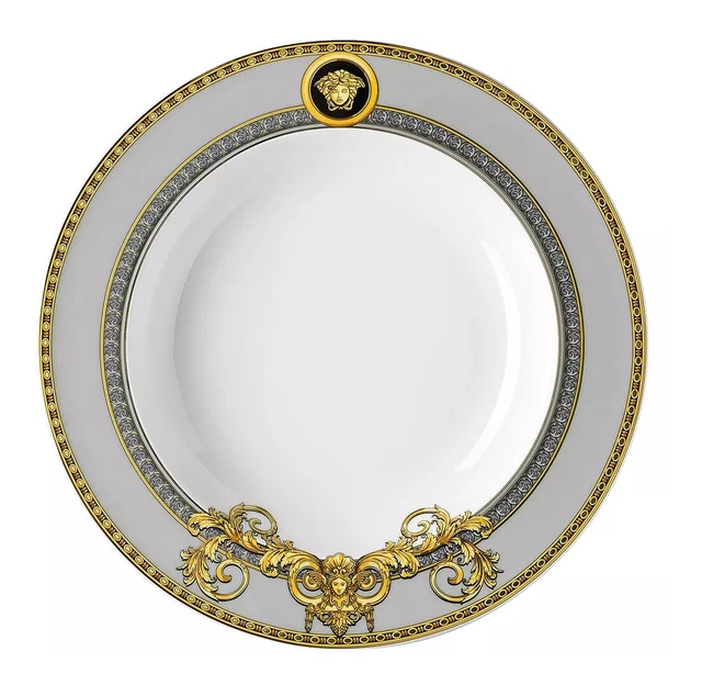 Versace Von Rosenthal Prestige Gala Felge Suppenteller #403637-10322 Brand Nib F