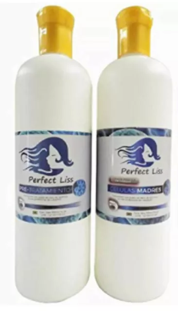 Cirujia Capilar Perfect liss Celulas Madres tratamiento mas Shampoo de 500 ML