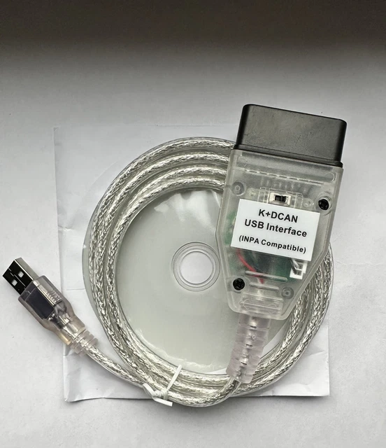OBD DIAGNOSE USB Interface für Ediabas INPA K DCAN BMW Diagnosegerät EUR 20,00 - DE