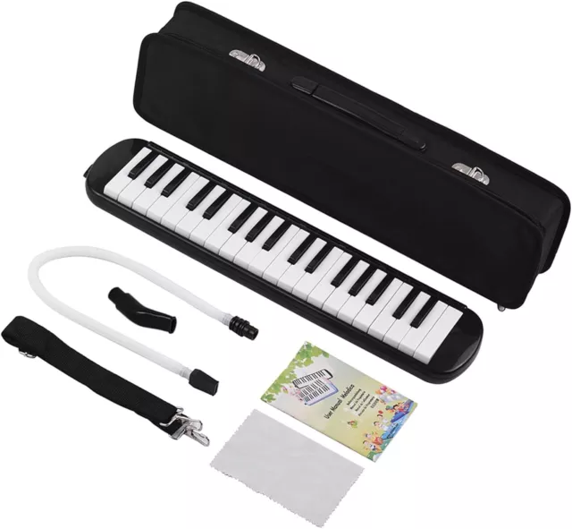 37 Tasten Melodica Pianica Piano Style Tastatur Harmonica Orgel mit Mundstück