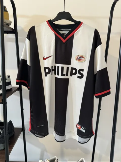 PSV EINDHOVEN 1998 1999 AWAY FOOTBALL SHIRT SOCCER JERSEY NIKE Size XL Genuine