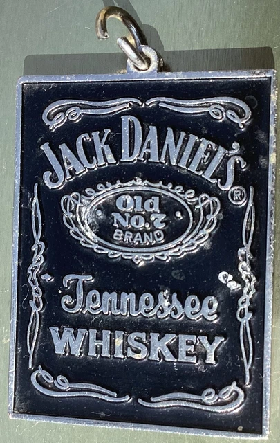 Jack Daniels Tennessee Whiskey Label Keyring Fob