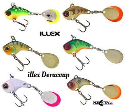 Illex Illex Deracoup 1/4oz 2.2cm 7g Spinning Tail Coulant Leurre COULEURS NEUF 2022 
