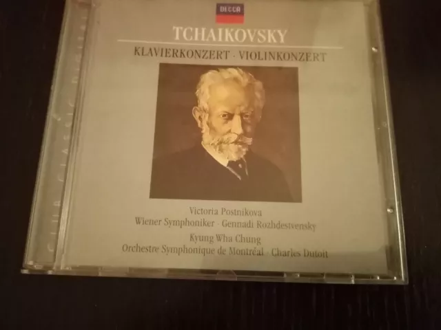 Tschaikowsky Klavierkonzert Nr. 1, op. 23/Violinkonzert, op. 35 (Decca, 1.. [CD]