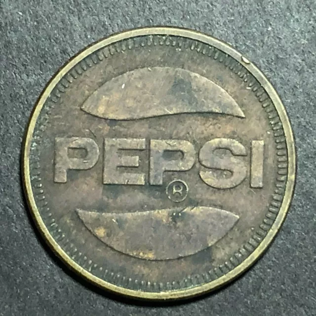 22mm Pepsi Camelot Park Brass Token -- Modesto, CA