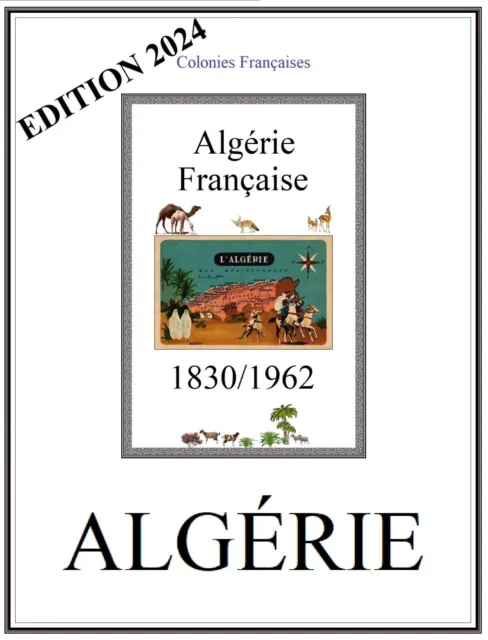 Album de timbres à imprimer ALGERIE FRANCAISE