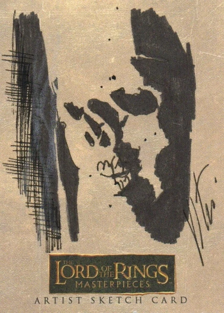 Lord of The Rings Masterpieces II: Robert Teranishi 'Orc' Sketch Card