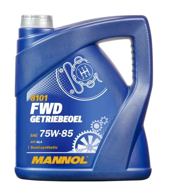 MANNOL MN8101-4 FWD GETRIEBEOEL Getriebeöl Teilsynthetiköl 75W-85 4L