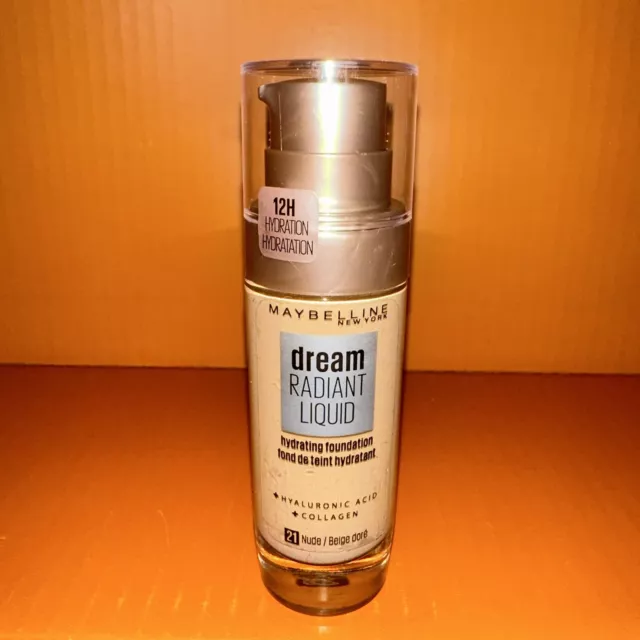 Maybelline Dream Radiant Liquide  Fond de teint hydratant beige doré