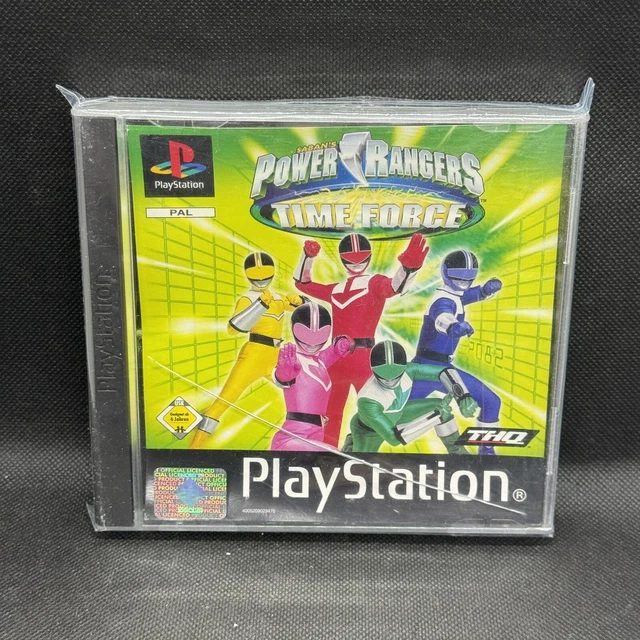 POWER RANGERS TIME FORCE PS1 - Playstation 1 - sehr guter Zustand EUR ...