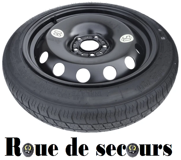 Roue De Secours Neuve R17 Pour Peugeot 3008 II (2016 à Maintenant) - Compatible Toutes Versions