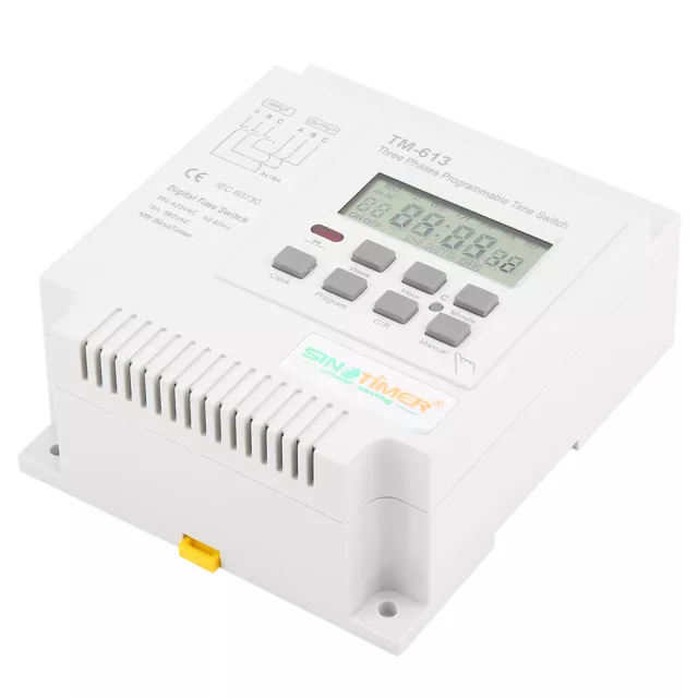 Programmable Time Relay TM-163 Digital Time Relay Three Phases 380V Timer Switch