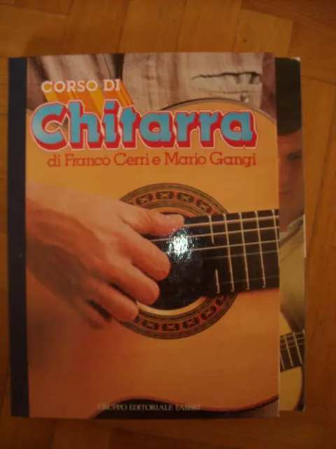 Corso di chitarra di Franco Cerri e Mario Gangi. Lezioni 1-20 con audiocassette