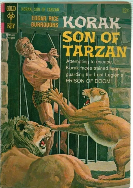 Korak Son of Tarzan #14  Gold Key Comics 1966