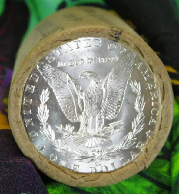 20 UNCIRULATED BU Coins Morgan Dollar Roll DMPL 1901 END/CC END *L BESTEVER #840