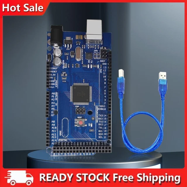 Mega2560 R3 scheda di controllo principale driver 5 V scheda di sviluppo USB con cavo dati