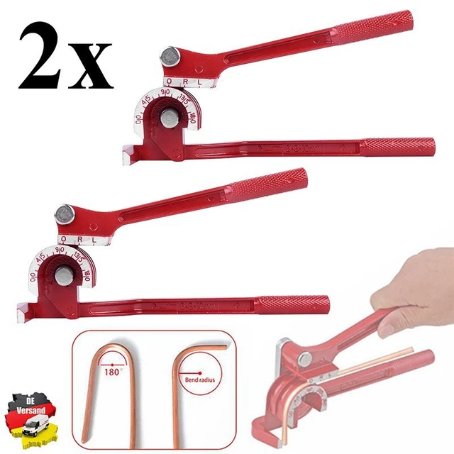 2 x pinze di piegatura tubo piega tubo piega tubo freno piegatubi piega tubi piegatrice tubi DHL