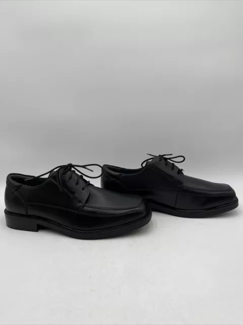 DOCKERS MEN’S PERSPECTIVE Leather Oxford Dress Shoe,Black Size 13W $24. ...