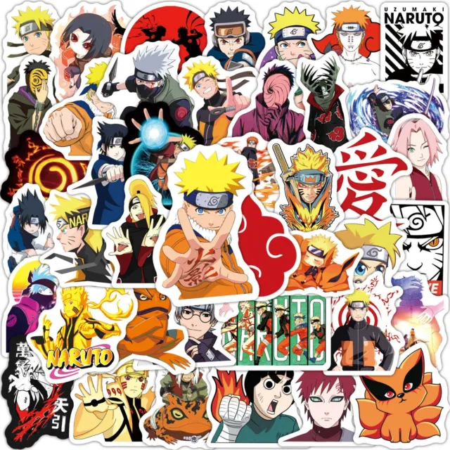 NARUTO SHIPPUDEN BORUTO Japanese Anime Random 10 PCS Stickers - No