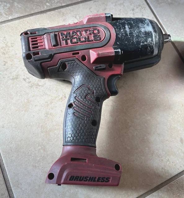MATCO TOOLS 1/2& Cordless Brushless 1600ft Impact Wrench 20V Electric