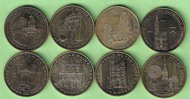 Ry774  A Saisir Medailles  Jetons Touristiques  Lot 8  Jetons  Monnaie De Paris