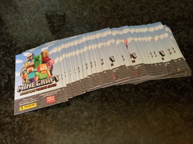 Minecraft Adventure Trading Cards