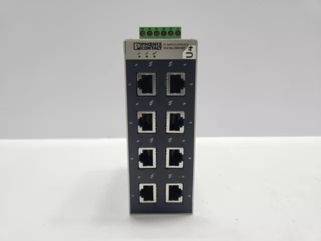 Phoenix Contact FL SWITCH SFNT 8TX Industrial Ethernet Interruptor 2891005 Hw 10