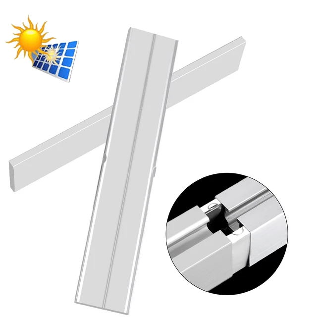 Solarprofil Verbinder Für 40x40 Mm Aluminiumprofile - 10 Stück Schienenverbinder
