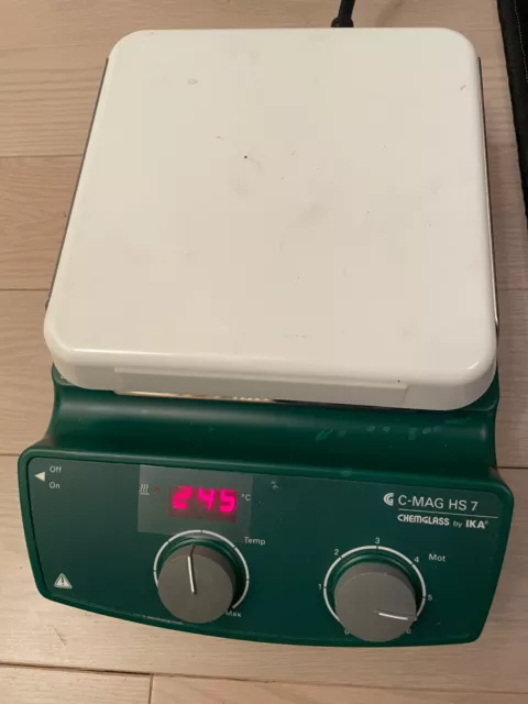 IKA C-MAG HS 7 S21 IKAMAG Hot Plate Magnetic Stirrer Ceramic Heating digital