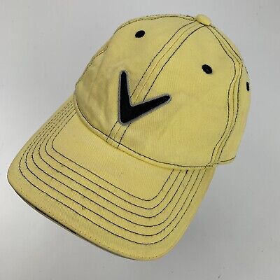 Callaway Golf Yellow Ball Hat Adjustable Baseball
