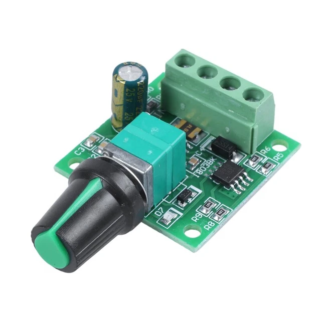 1.8v 3v 5v 6v 7.2v 12v 2A 30 Watt DC Motor Speed Controller (PWM) 1803BK2793