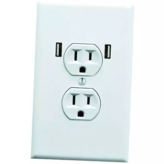 Realistic Fake Electrical Outlet Prank Sticker 10 Pack. Easy To Apply Strong