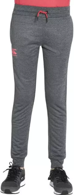 Tuta Canterbury Pantaloni Ragazze 9 10 Anni Bambini Polsini Fondo Jog