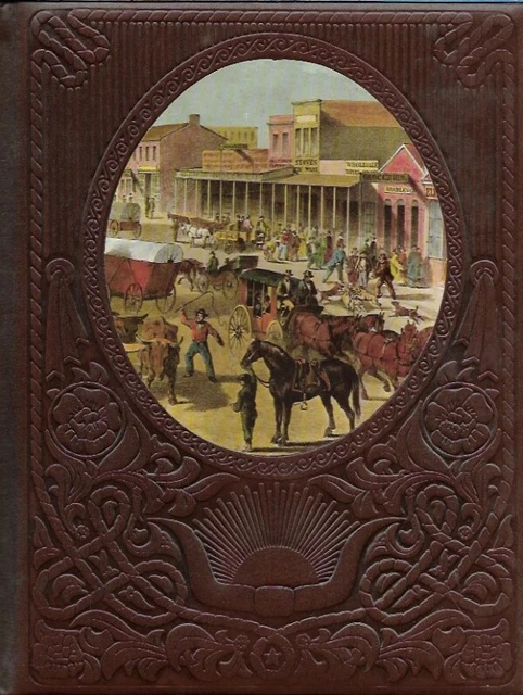 The Townsmen Time Life Old West Series 1981 4th Print Book Leatherette