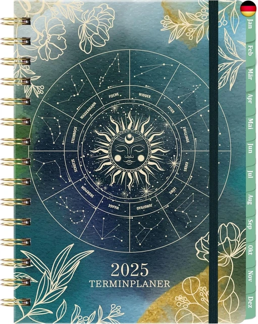 TERMINPLANER 2025 Kalender 2025 von Januar 2025 bis Dezember 2025