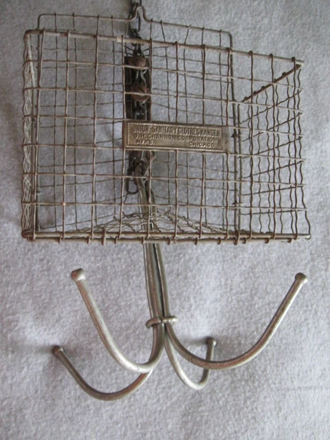 Gilman Colorado Eagle Mine Miners Dry Change Basket  & Hook-Union Sanitary Tag- 2
