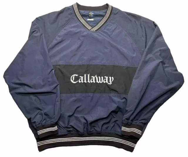 Vintage Callaway Golf Apparel by Nordstrom Embroidered Pullover Sz XXL RARE VTG