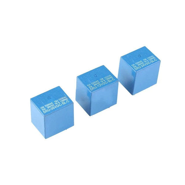 SET OF 2 5 feet SRU-12VDC-SL-C 250VAC 30VDC Relay 10A new £12.40 ...