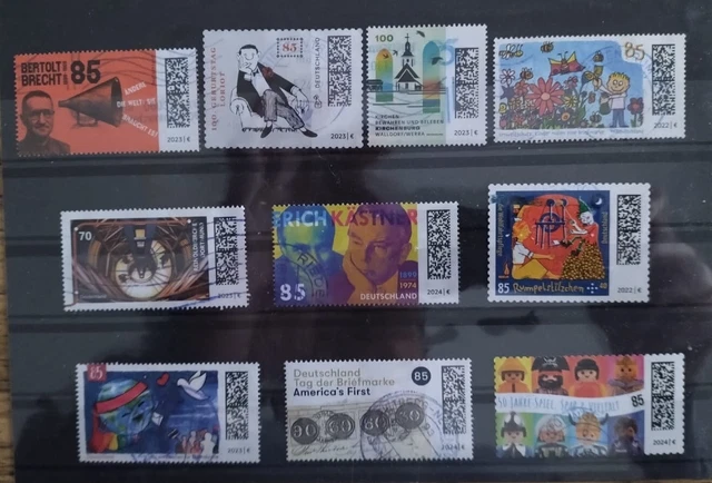 GERMANIA FRANCOBOLLI ALCUNI valori usati 2021-2024 EUR 1,00 - PicClick IT