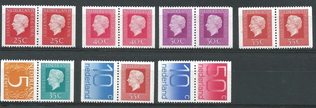 Niederlande: Lot Briefmarken & Kombinationen aus Briefmarkenheftchen postfrisch