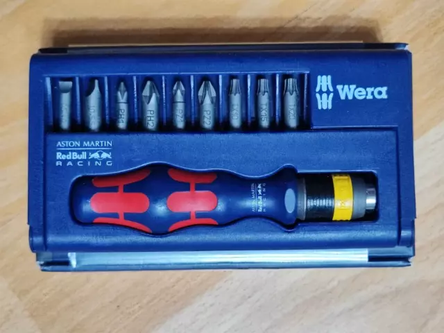 Wera Kraftform Kompakt 10 Red Bull Racing Redbull Limited Edition NEU OVP