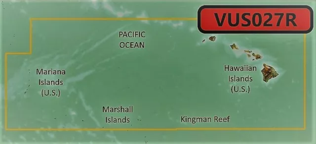 Bluechart G2 Vision VUS027R Hawaiian Is - Mariana Is. microSD/SD map card